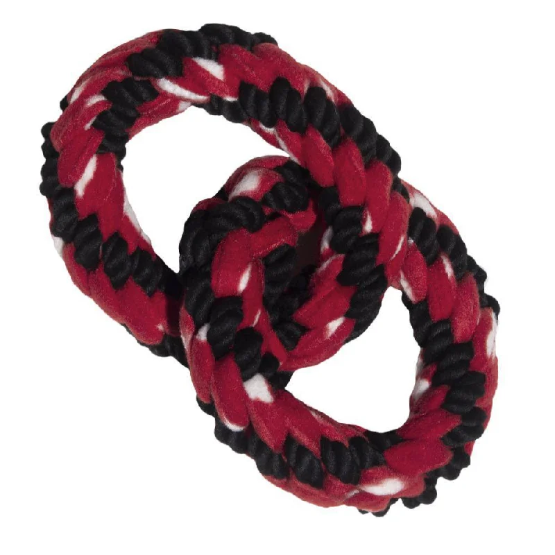 Kong Dog Signature Rope Double Ring Toy