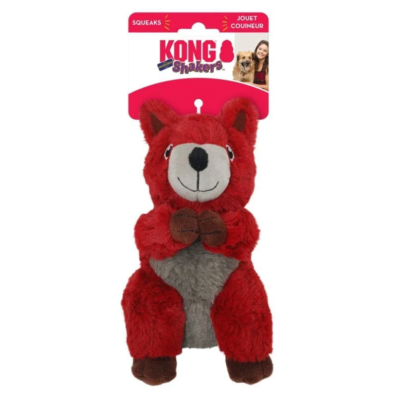 [20% OFF] KONG Shakers Passports Squirrel Dog Toy