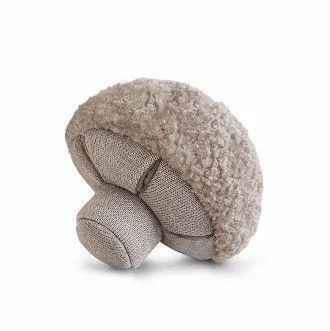 Lambwolf Dog & Cat Toy Oat GUU Mushroom Snuffle Squeaky 5in