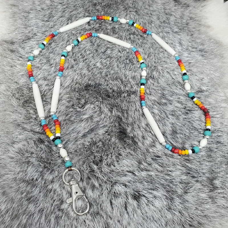 Lanyard - White Buffalo Bone