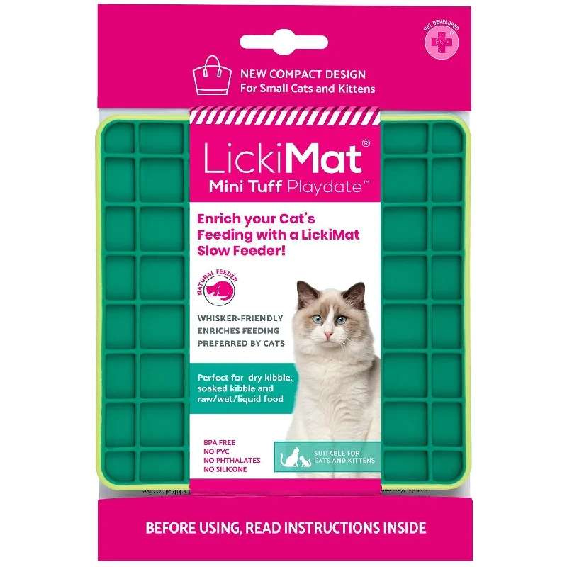 LICKIMAT Mini Tuff PlayDate for Small Cats and Kittens