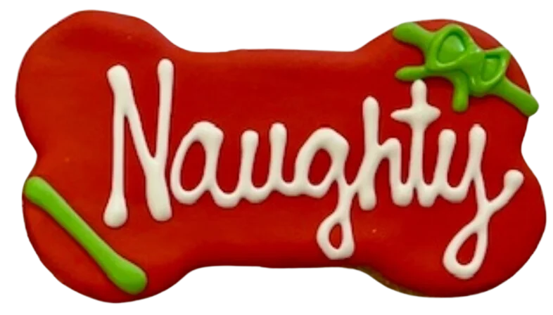 Lucky Biscuit Pet Bakery - Holiday - Naughty Bone