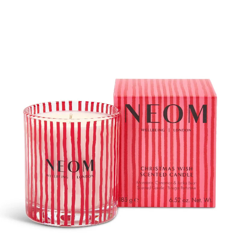 NEOM Wellbeing Christmas Wish 1 Wick Candle 185g