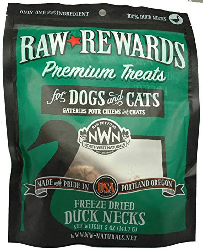 Northwest 5oz Dog & Cat Freeze Dried Duck Necks Treat