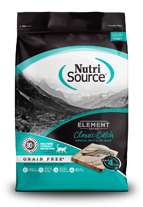 NutriSource® Element Series Classic Catch Grain Free Haddock, Trout & Cod Blend Cat Food