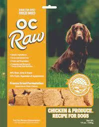 OC Raw Dog Freeze-Dried Sliders Chicken 14oz