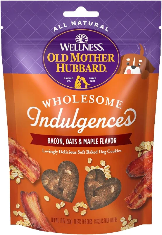 Old Mother Hubbard by Wellness Wholesome Indulgences Maple Bacon Natural Dog Treats, 10-oz bag