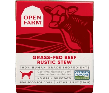 Open Farm Dog Beef Rustic Stew 12.5oz