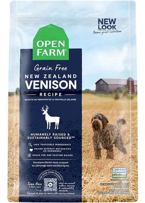 Open Farm Venison Grain-Free Dry Dog Food 22lbs