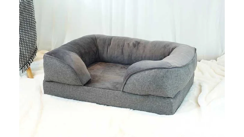 Orthopedic Sofa Bed Grey