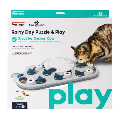 Outward Hound Rainy Day Puzzle & Play Cat Game