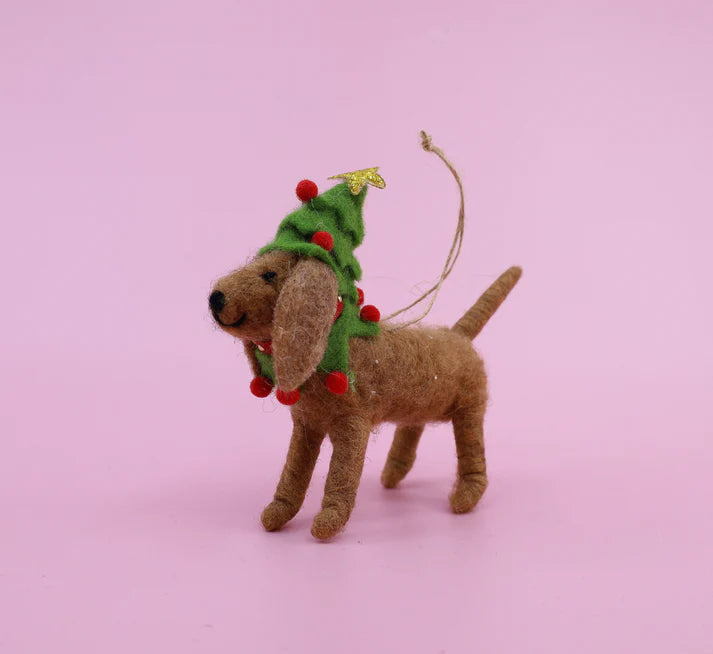 Pablo & Co Felt Christmas Ornaments - Holly Jolly Henry