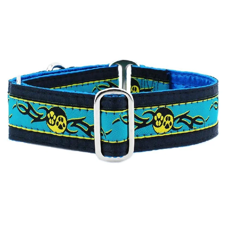 Paw Yang Teal Dog Collar