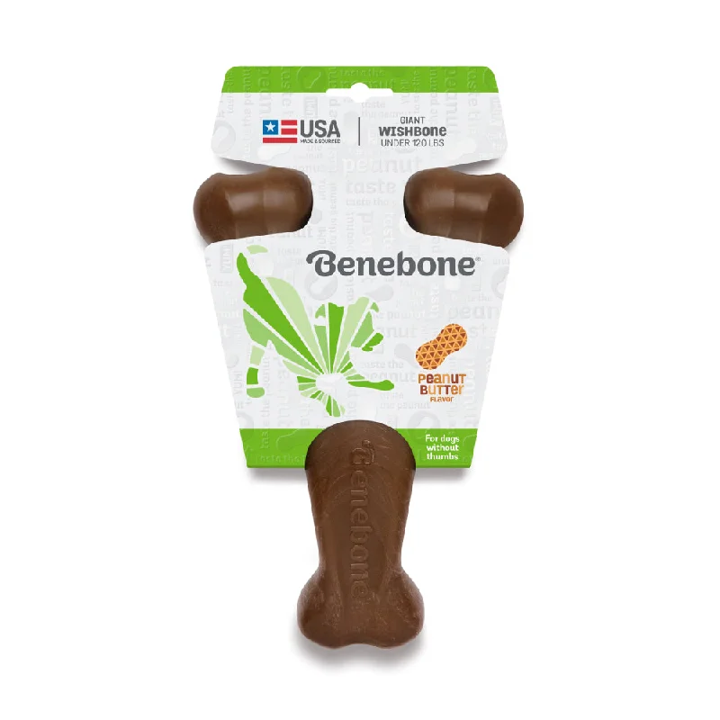 Benebone Wishbone Peanut Toy for Dog