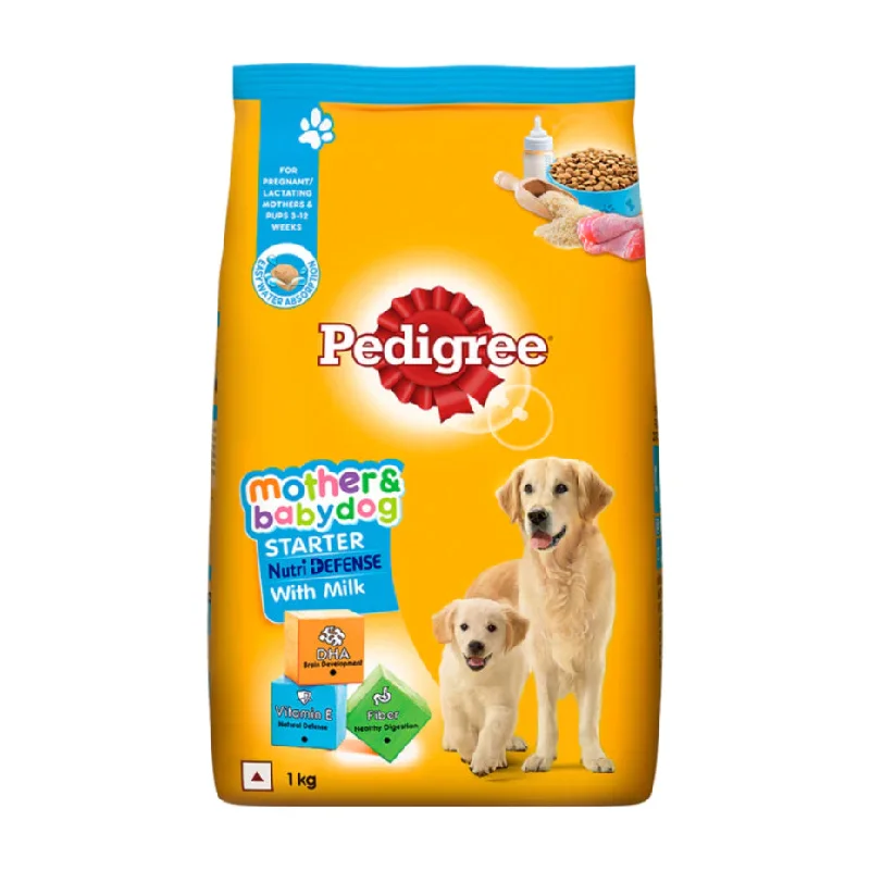 Pedigree, Starter Nutri Defense With Milk Pregnant/ Lactating Mothers & Pups (3-12 Weeks) Dry Dog Food, 2.8 kg Pack