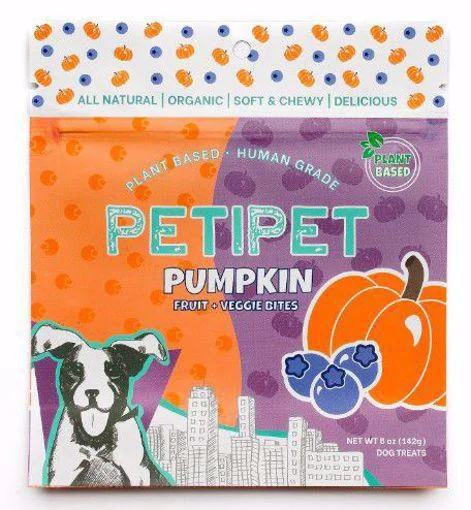 Petipet 5oz Pumpkin Soft Dog Treat