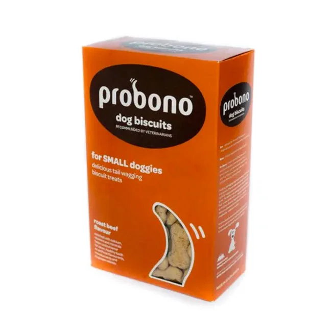 Probono Roast Beef Dog Biscuits: for Small Doggies