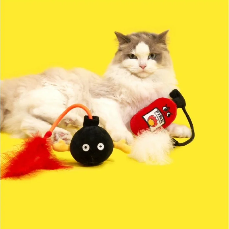 PURLAB Fire Extinguisher or Bomb Catnip Toys