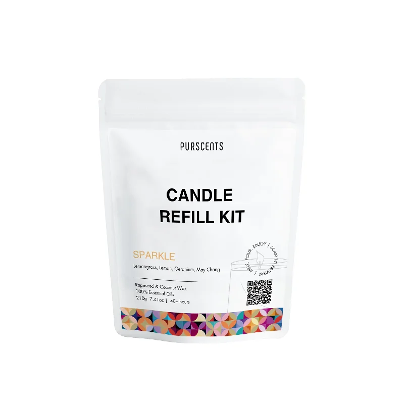 Purscents Sparkle Candle Refill Kit 210g