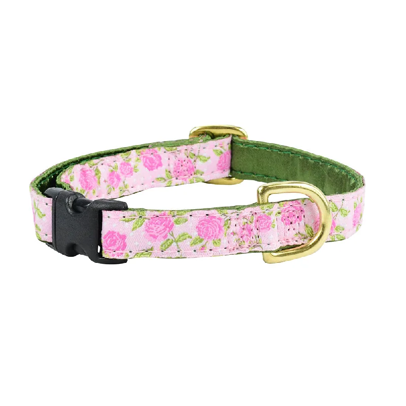 Rosy Dots 5/8" Dog Collar