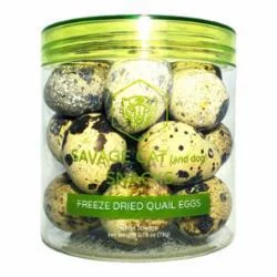 Savage Cat Dog Freeze Dried Quail Eggs 2.75oz