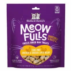 Stella & Chewy's Cat Meowfulls Freeze Dried Treat Chicken & Liver 1.5oz