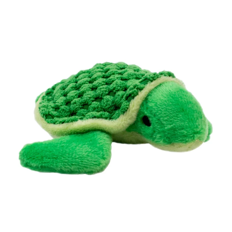 Tall Tails 4in Plush Turtle Dog Toy