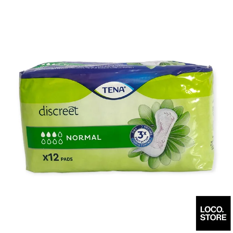 Tena Discreet Incontinence Pads Normal 12s