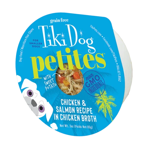 Tiki Dog Petites Chicken & Salmon Wet Dog Food