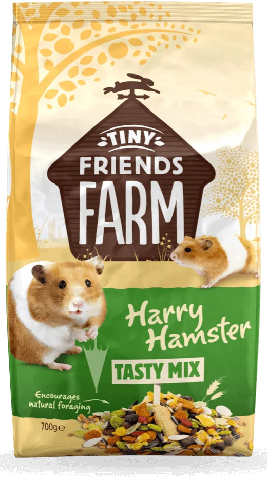 Tiny Friends Farm | Small Pet Food | Harry Hamster Tasty Mix - 700g