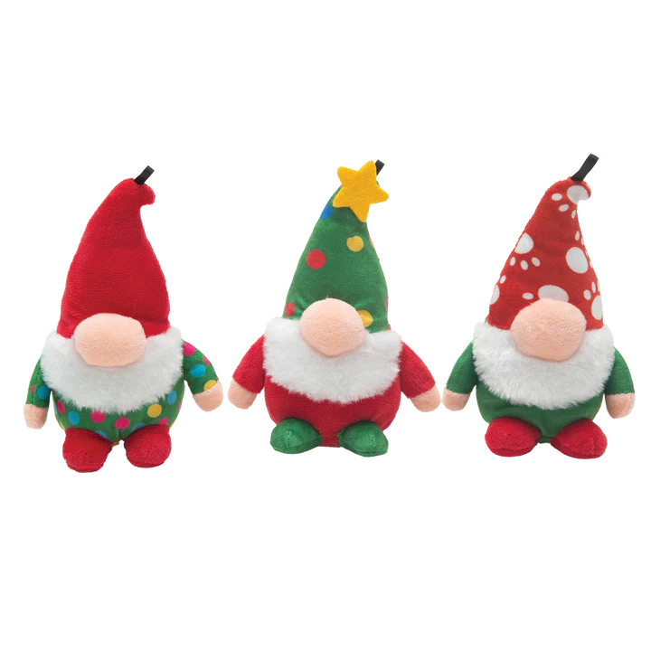 Snugarooz Dog Toy Holiday Baby Gnomies