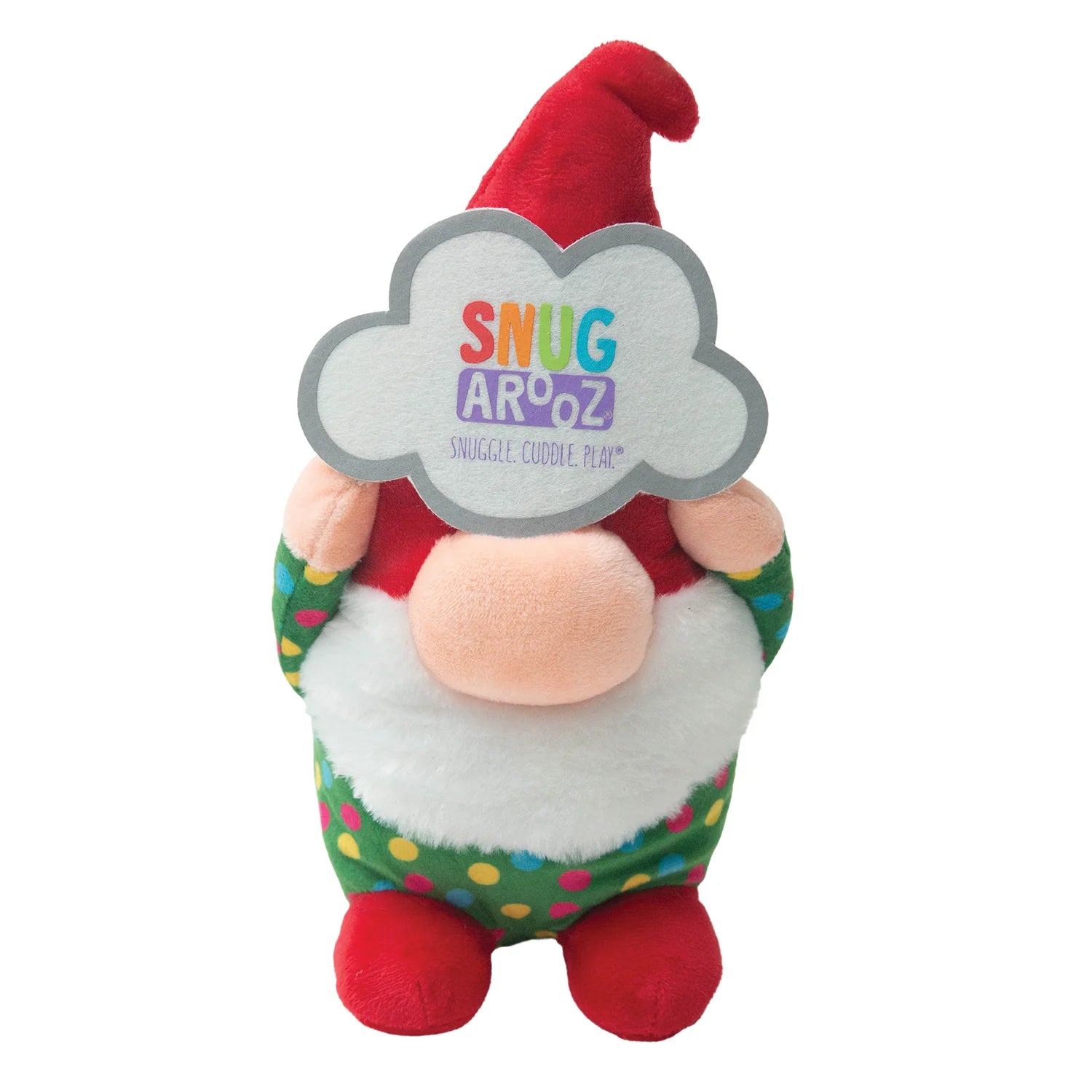 Snugarooz Dog Toy Holiday Snugz the Gnome