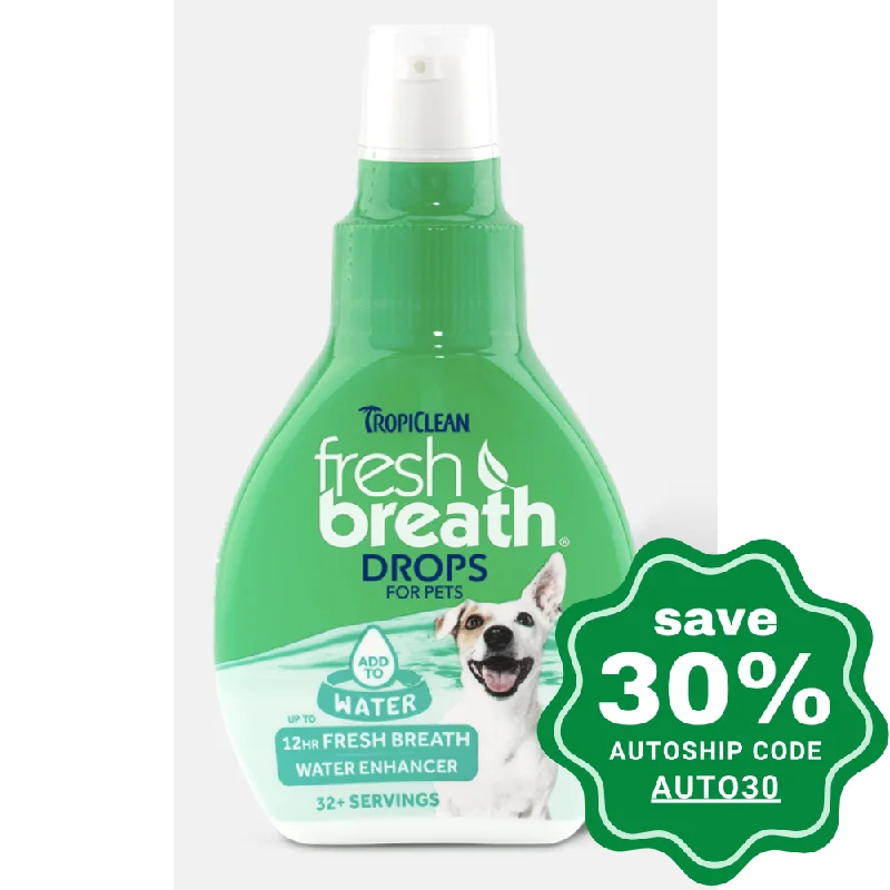 Tropiclean - Fresh Breath Drops For Dogs - 1.7OZ