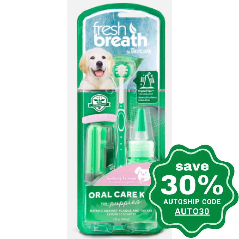 Tropiclean - Oral Care Kit For Puppies - 2OZ