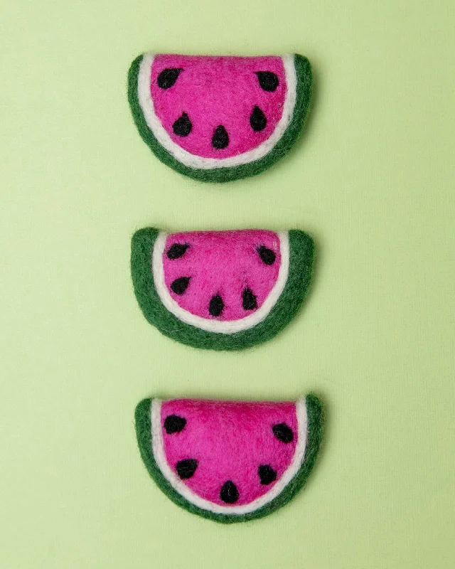 Watermelon Cat Wool Toy