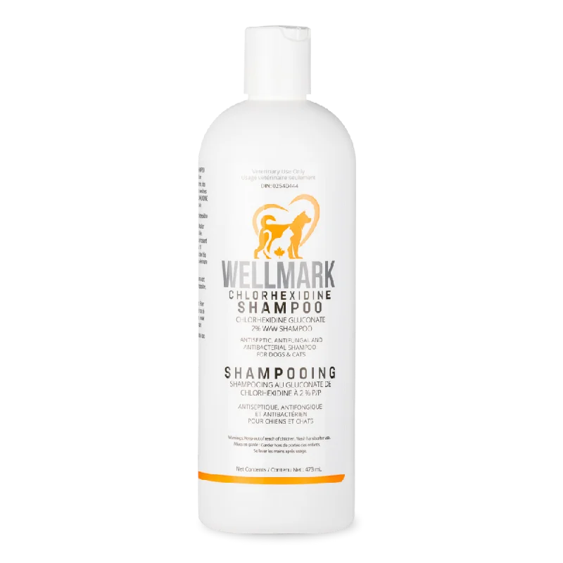 Wellmark Chlorhexidine Shampoo for Dogs & Cats - 473ml