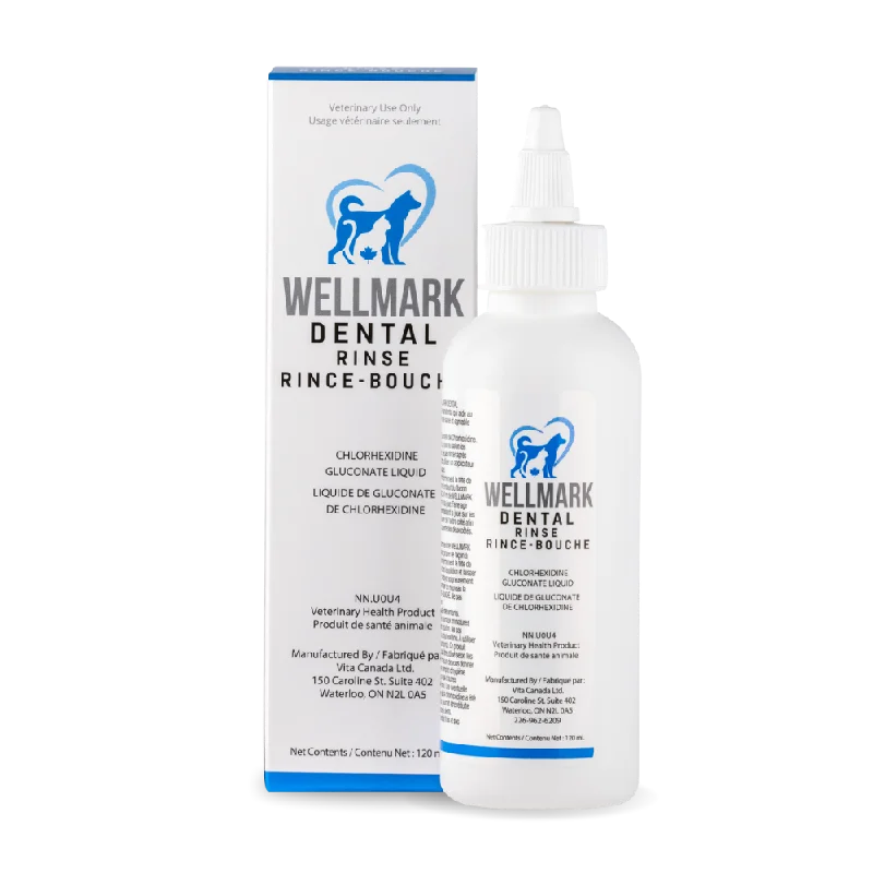 Wellmark Dental Rinse for Dogs & Cats - 120ml