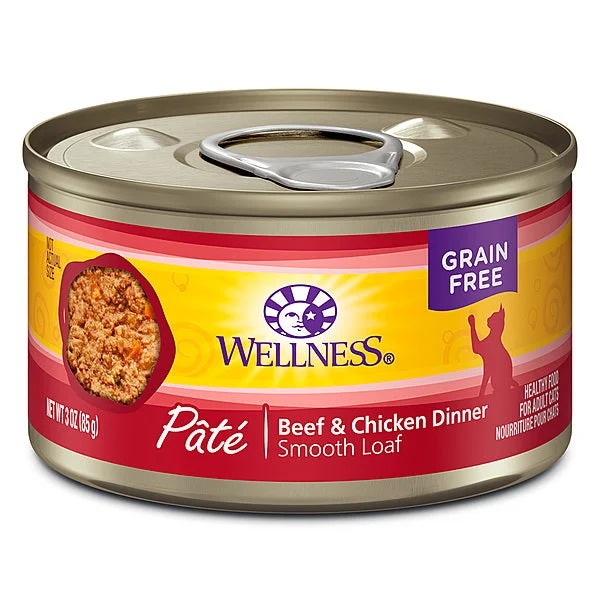 WELLNESS Complete Health Beef & Chicken Entree Pâté, 85g (3oz)