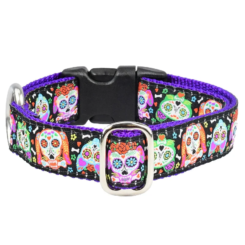 XOLO Sugar Skull Essential 1" Dog Collar