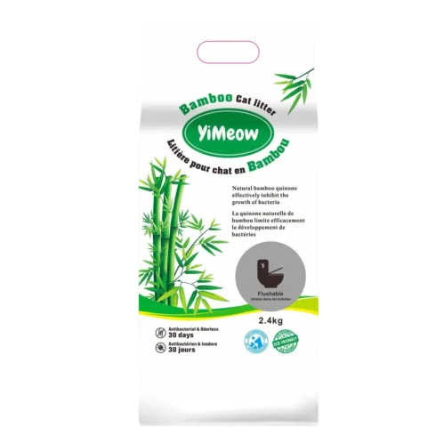 YiMeow Bamboo Cat Litter 2.4kg