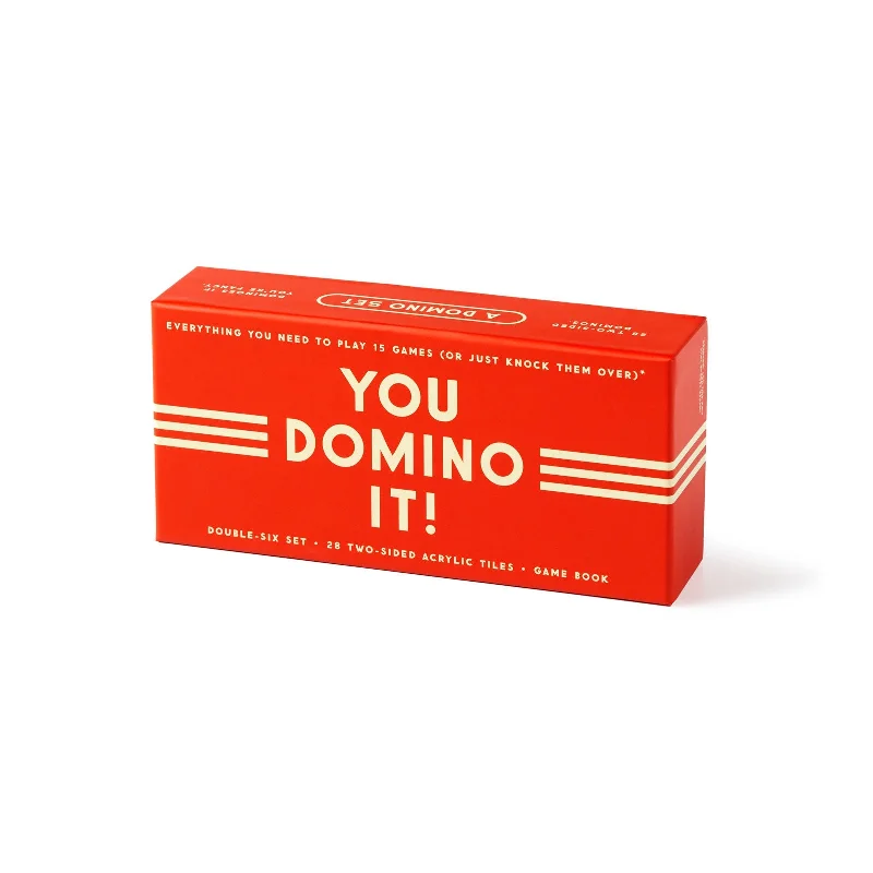 You Domino It! Domino Game Set