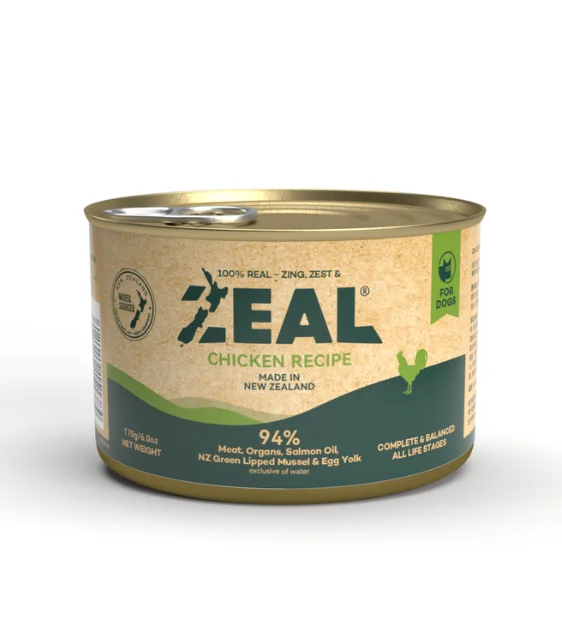 Zeal Grain Free Wet Dog Food (Chicken Recipe)