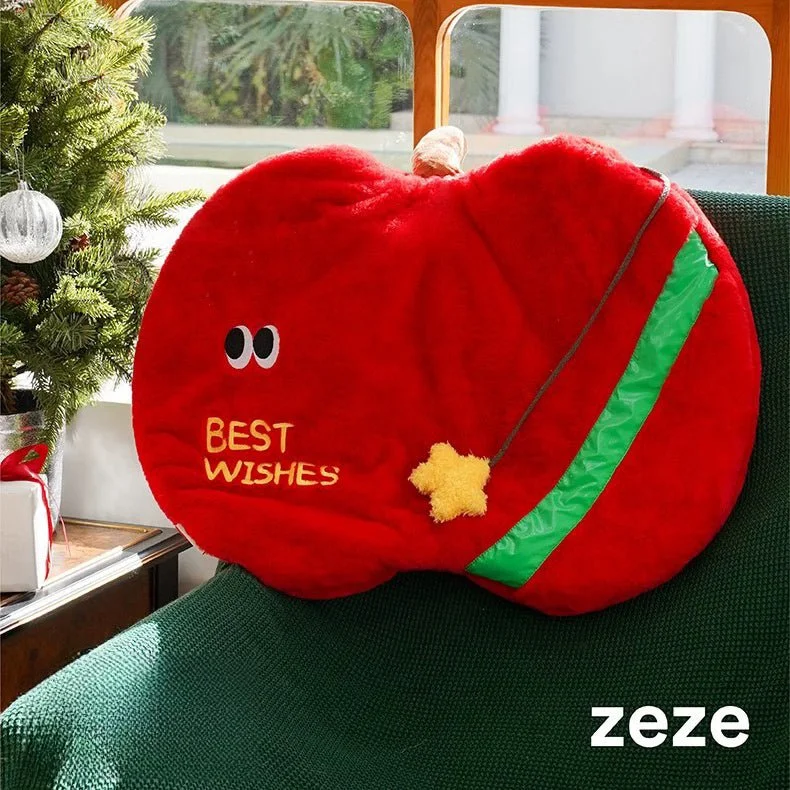 ZEZE Christmas Apple Pet Mat