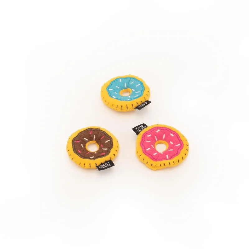 Zippy Claws Mini Donutz Cat Toy 3 pack